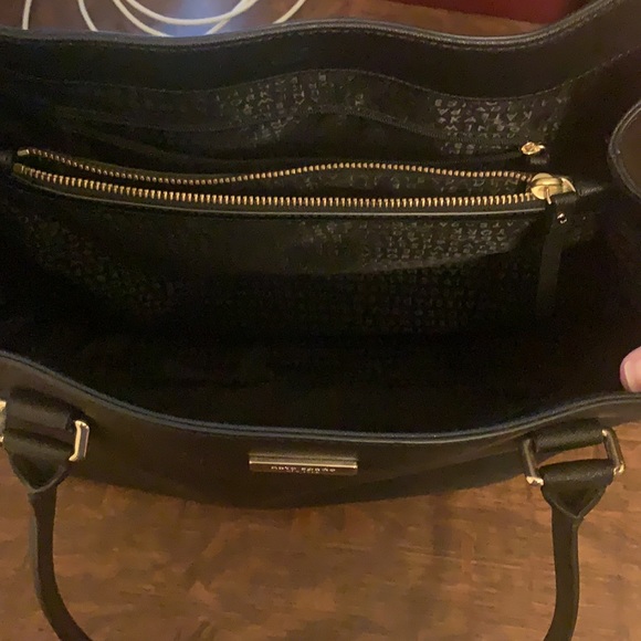 Kate Spade Leather Tote Bag BLACK - Picture 7 of 15